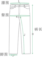 代购男士裤装